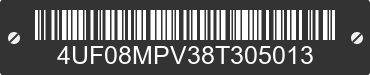 2008 ARCTIC CAT Arctic Cat 4UF08MPV38T305013 VIN decoded