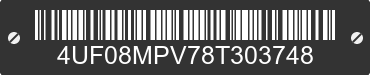 2008 ARCTIC CAT Arctic Cat 4UF08MPV78T303748 VIN decoded