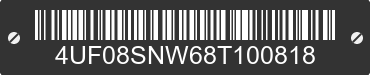 2008 ARCTIC CAT Arctic Cat 4UF08SNW68T100818 VIN decoded