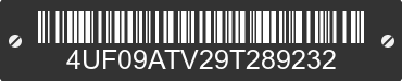 2009 ARCTIC CAT Arctic Cat 4UF09ATV29T289232 VIN decoded