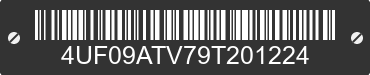 2009 ARCTIC CAT Arctic Cat 4UF09ATV79T201224 VIN decoded