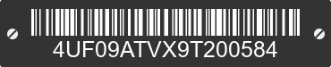 2009 ARCTIC CAT Arctic Cat 4UF09ATVX9T200584 VIN decoded