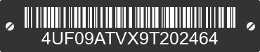 2009 ARCTIC CAT Arctic Cat 4UF09ATVX9T202464 VIN decoded