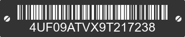 2009 ARCTIC CAT Arctic Cat 4UF09ATVX9T217238 VIN decoded