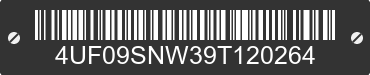 2009 ARCTIC CAT Arctic Cat 4UF09SNW39T120264 VIN decoded