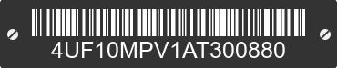 2010 ARCTIC CAT Arctic Cat 4UF10MPV1AT300880 VIN decoded