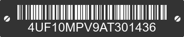 2010 ARCTIC CAT Arctic Cat 4UF10MPV9AT301436 VIN decoded