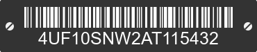 2010 ARCTIC CAT Arctic Cat 4UF10SNW2AT115432 VIN decoded