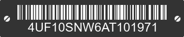 2010 ARCTIC CAT Arctic Cat 4UF10SNW6AT101971 VIN decoded