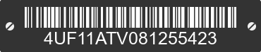 2008 ARCTIC CAT Arctic Cat 4UF11ATV081255423 VIN decoded
