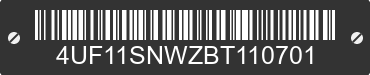 2011 ARCTIC CAT Arctic Cat 4UF11SNWZBT110701 VIN decoded