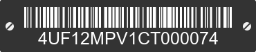 2012 ARCTIC CAT Arctic Cat 4UF12MPV1CT000074 VIN decoded