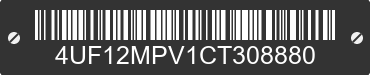 2012 ARCTIC CAT Arctic Cat 4UF12MPV1CT308880 VIN decoded