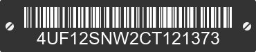 2012 ARCTIC CAT Arctic Cat 4UF12SNW2CT121373 VIN decoded