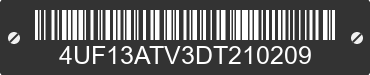 2013 ARCTIC CAT Arctic Cat 4UF13ATV3DT210209 VIN decoded
