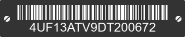 2013 ARCTIC CAT Arctic Cat 4UF13ATV9DT200672 VIN decoded