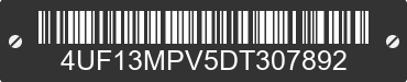 2013 ARCTIC CAT Arctic Cat 4UF13MPV5DT307892 VIN decoded