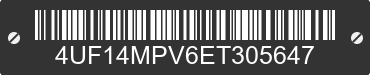 2014 ARCTIC CAT Arctic Cat 4UF14MPV6ET305647 VIN decoded