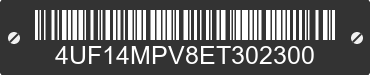 2014 ARCTIC CAT Arctic Cat 4UF14MPV8ET302300 VIN decoded