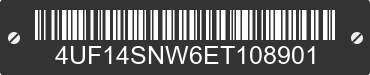 2014 ARCTIC CAT Arctic Cat 4UF14SNW6ET108901 VIN decoded