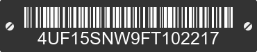 2015 ARCTIC CAT Arctic Cat 4UF15SNW9FT102217 VIN decoded