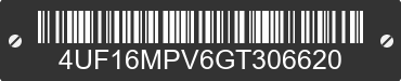 2016 ARCTIC CAT Arctic Cat 4UF16MPV6GT306620 VIN decoded