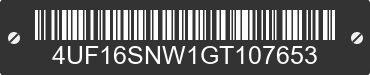 2016 ARCTIC CAT Arctic Cat 4UF16SNW1GT107653 VIN decoded