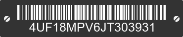 2018 ARCTIC CAT Arctic Cat 4UF18MPV6JT303931 VIN decoded