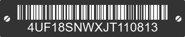 2018 ARCTIC CAT Arctic Cat 4UF18SNWXJT110813 VIN decoded