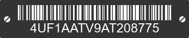 2010 ARCTIC CAT Arctic Cat 4UF1AATV9AT208775 VIN decoded