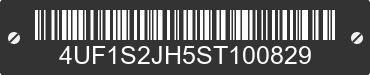 2025 ARCTIC CAT Arctic Cat 4UF1S2JH5ST100829 VIN decoded