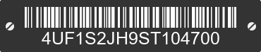 2025 ARCTIC CAT Arctic Cat 4UF1S2JH9ST104700 VIN decoded