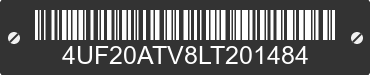 2020 ARCTIC CAT Arctic Cat 4UF20ATV8LT201484 VIN decoded
