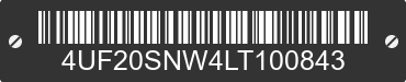 2020 ARCTIC CAT Arctic Cat 4UF20SNW4LT100843 VIN decoded