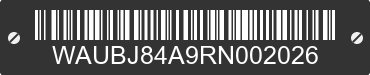 1994 AUDI 100 WAUBJ84A9RN002026 VIN decoded