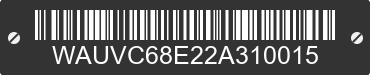 2002 AUDI A4 WAUVC68E22A310015 VIN decoded