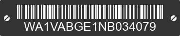 2022 AUDI e-tron WA1VABGE1NB034079 VIN decoded