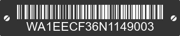 2022 AUDI Q3 WA1EECF36N1149003 VIN decoded