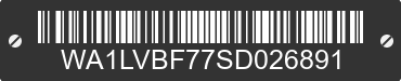 2025 AUDI Q7 WA1LVBF77SD026891 VIN decoded