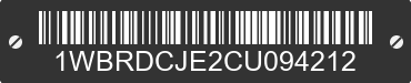 2012 AUTOCAR C & DC 1WBRDCJE2CU094212 VIN decoded