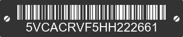 2017 AUTOCAR Xpeditor 5VCACRVF5HH222661 VIN decoded