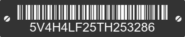 2026 AUTOCAR Xspotter On-Hwy 5V4H4LF25TH253286 VIN decoded