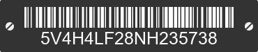 2022 AUTOCAR Xspotter On-Hwy 5V4H4LF28NH235738 VIN decoded