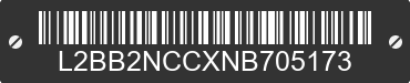 2022 BAODIAO 2 lines L2BB2NCCXNB705173 VIN decoded