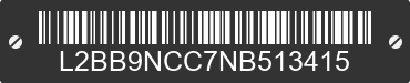 2022 BAODIAO 9 lines L2BB9NCC7NB513415 VIN decoded