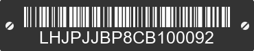2012 BASHAN Chongqing Astronautic Bashan LHJPJJBP8CB100092 VIN decoded