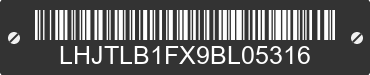 2009 BASHAN Chongqing Astronautic Bashan LHJTLB1FX9BL05316 VIN decoded