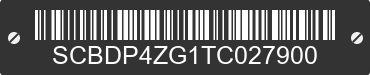 2026 BENTLEY Continental SCBDP4ZG1TC027900 VIN decoded