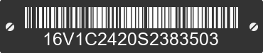 2025 BIG TEX Big Tex 16V1C2420S2383503 VIN decoded