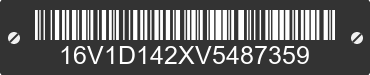 2027 BIG TEX Big Tex 16V1D142XV5487359 VIN decoded